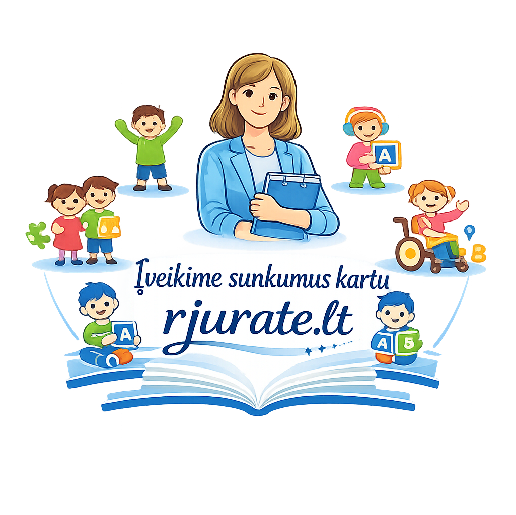 ĮVEIKIME SUNKUMUS KARTU